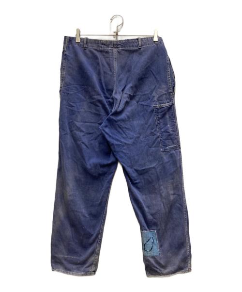 EURO VINTAGE（ユーロヴィンテージ）EURO VINTAGE (ユーロヴィンテージ) FRENCH WORK PANTS ブルー サイズ:不明の古着・服飾アイテム