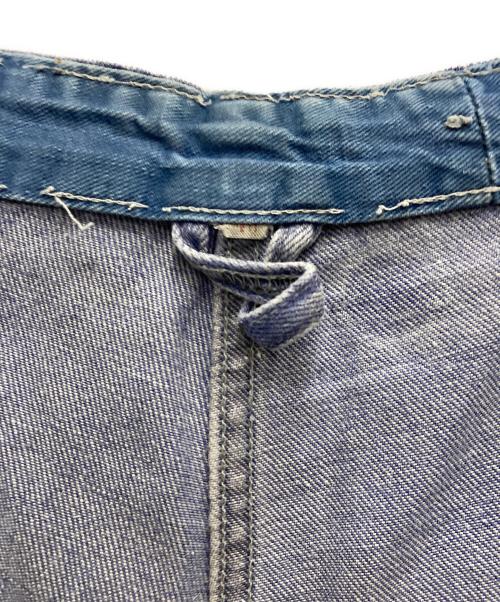 EURO VINTAGE（ユーロヴィンテージ）EURO VINTAGE (ユーロヴィンテージ) FRENCH WORK PANTS ブルー サイズ:不明の古着・服飾アイテム