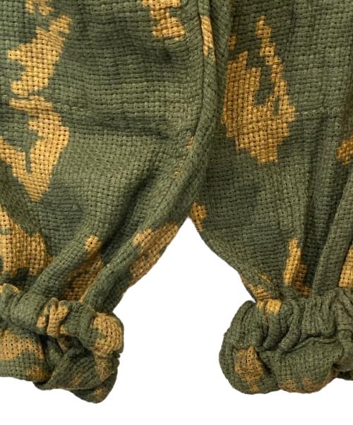 MILITARY（ミリタリー）MILITARY (ミリタリー) KZSパンツ ベリョーズカカモ グリーン サイズ:不明の古着・服飾アイテム