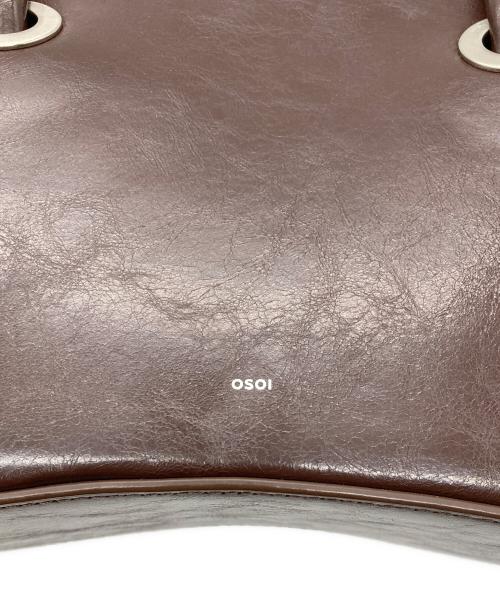 osoi（オソイ）OSOI (オソイ) CIRCLE BROT BAG ブラウンの古着・服飾アイテム