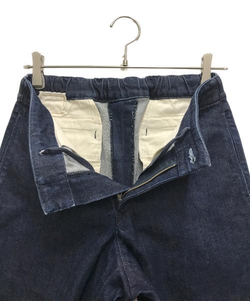45R（フォーティファイブ・アール）45R (フォーティファイブ・アール) ライ麦ストレッチデニムのサブリナスラックス インディゴ サイズ:FREEの古着・服飾アイテム