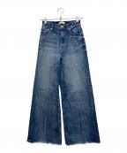 YANUKヤヌーク）の古着「ワイドフレア」｜ブルー
