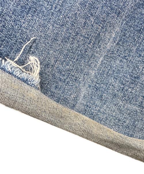 YANUK（ヤヌーク）YANUK (ヤヌーク) ワイドフレア ブルー サイズ:24の古着・服飾アイテム