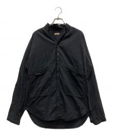 KAPITAL（キャピタル）の古着「Black Broadcloth Basquiat Shirt」｜ブラック