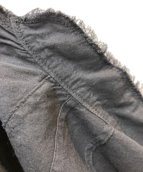 KAPITAL（キャピタル）KAPITAL (キャピタル) Black Broadcloth Basquiat Shirt ブラック サイズ:2の古着・服飾アイテム