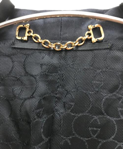 GUCCI（グッチ）GUCCI (グッチ) トレンチコート ブラック サイズ:38の古着・服飾アイテム