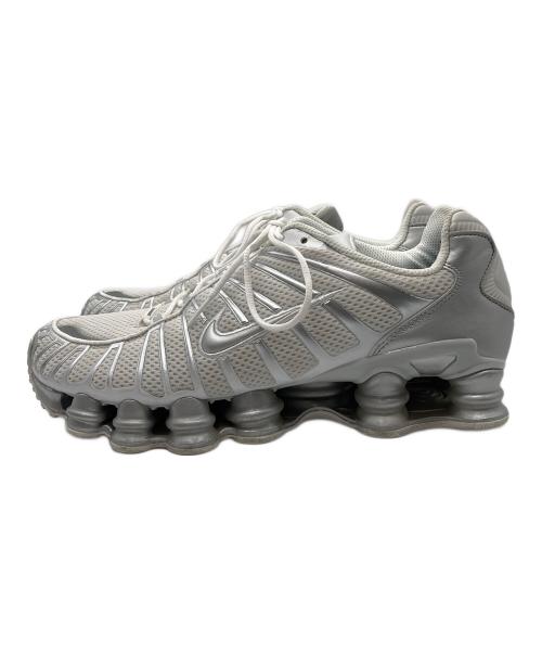NIKE（ナイキ）NIKE (ナイキ) W SHOX TL PLATINUM TINT ホワイト サイズ:US 12の古着・服飾アイテム