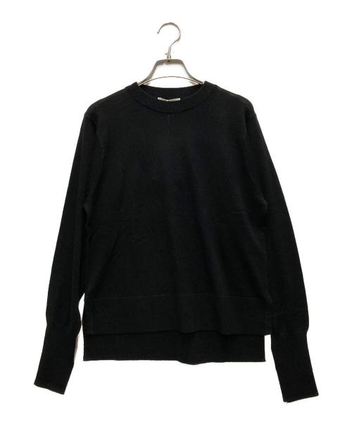 TEECHI（ティーチ）TEECHI (ティーチ) シルクウールニット ブラック サイズ:37の古着・服飾アイテム