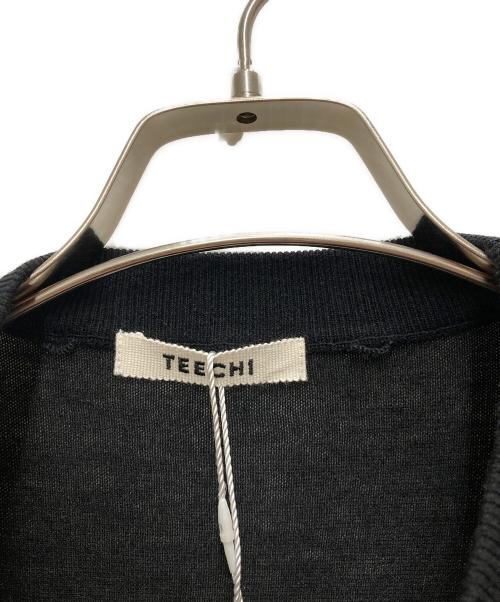 TEECHI（ティーチ）TEECHI (ティーチ) シルクウールニット ブラック サイズ:37の古着・服飾アイテム