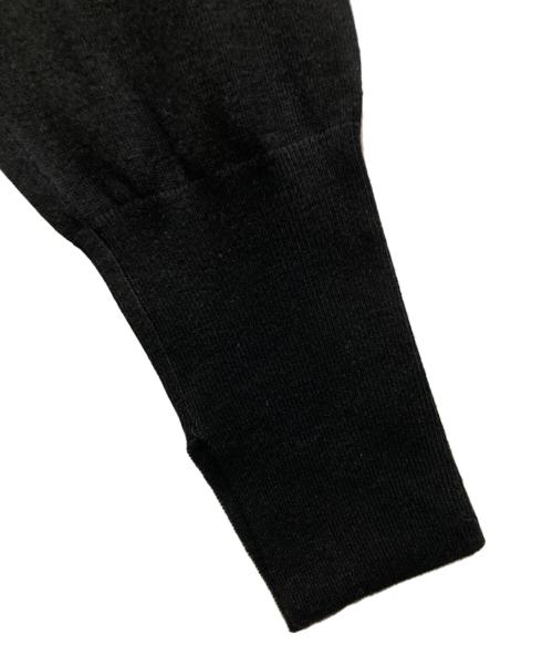 TEECHI（ティーチ）TEECHI (ティーチ) シルクウールニット ブラック サイズ:37の古着・服飾アイテム