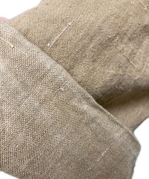 AURALEE（オーラリー）AURALEE (オーラリー) 19SS LINEN SILK SUMMER TWEED SLACKS ベージュの古着・服飾アイテム