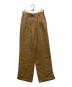 AURALEE（オーラリー）の古着「19SS LINEN SILK SUMMER TWEED SLACKS」｜ベージュ