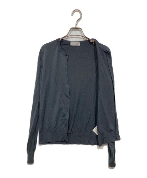 JOHN SMEDLEY（ジョンスメドレー）JOHN SMEDLEY (ジョンスメドレー) ウール100% カーディガン グレー サイズ:Ｍの古着・服飾アイテム