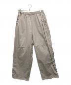 FreshServiceフレッシュサービス）の古着「STRETCH MATTE TAFFETA PANTS」｜ベージュ