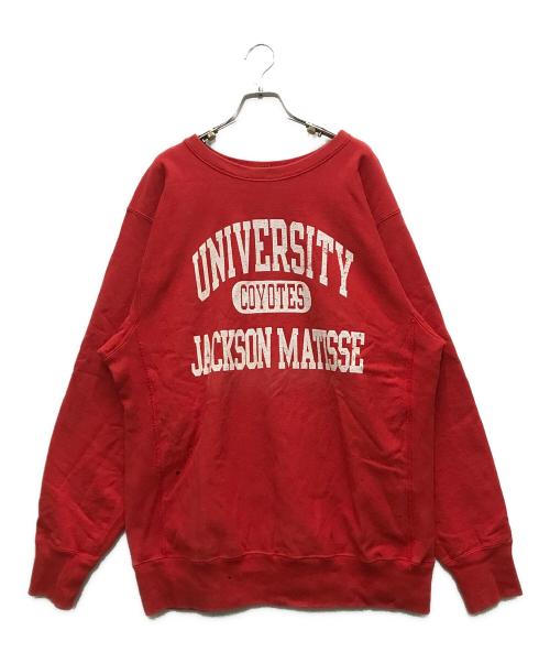 JACKSON MATISSE（ジャクソンマティス）JACKSON MATISSE (ジャクソンマティス) UNIVERSITY JACKSON MATISSE Sweat レッド サイズ:Lの古着・服飾アイテム