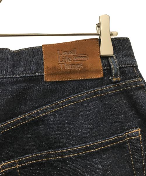 OUTDOOR PRODUCTS Usual Things（アウトドアプロダクツ ユージュアルシングス）OUTDOOR PRODUCTS Usual Things (アウトドアプロダクツ ユージュアルシングス) ULTデニムミッドライズルーズ5PKT インディゴ サイズ:Mの古着・服飾アイテム