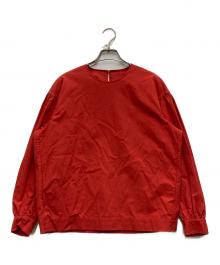 ARTS&SCIENCE（アーツアンドサイエンス）の古着「Round cuff blouse」｜レッド