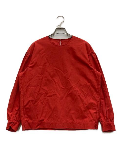 ARTS&SCIENCE（アーツアンドサイエンス）ARTS&SCIENCE (アーツアンドサイエンス) Round cuff blouse レッド サイズ:1の古着・服飾アイテム