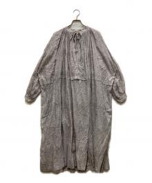 ARTS&SCIENCE（アーツアンドサイエンス）の古着「Eyelethole super gather dress」｜グレー