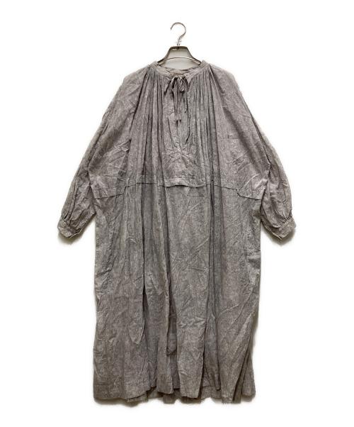 ARTS&SCIENCE（アーツアンドサイエンス）ARTS&SCIENCE (アーツアンドサイエンス) Eyelethole super gather dress グレー サイズ:1の古着・服飾アイテム