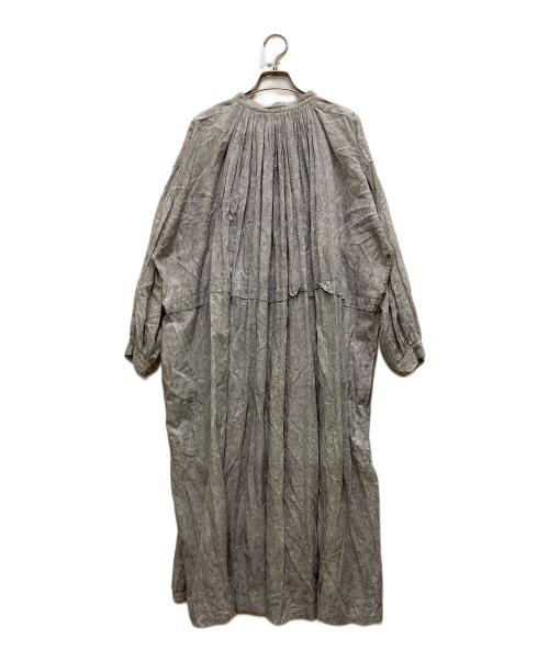 ARTS&SCIENCE（アーツアンドサイエンス）ARTS&SCIENCE (アーツアンドサイエンス) Eyelethole super gather dress グレー サイズ:1の古着・服飾アイテム