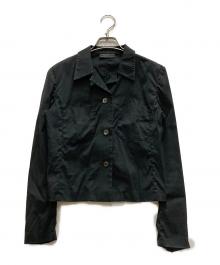 PRADA（プラダ）の古着「シャツジャケット」｜ブラック