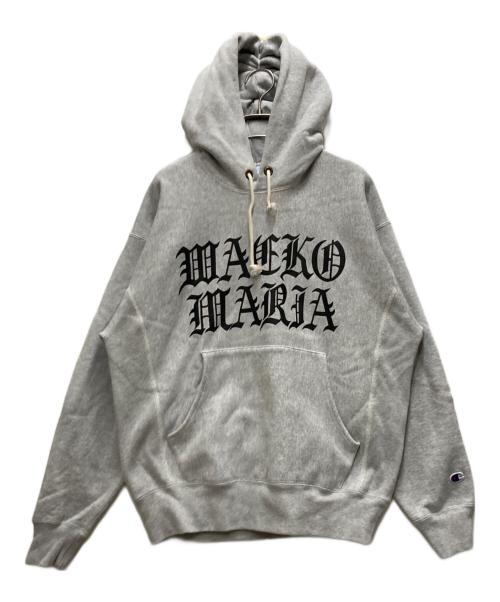 WACKO MARIA（ワコマリア）WACKO MARIA (ワコマリア) Champion (チャンピオン) リバースウィーブロゴパーカー グレー サイズ:Sの古着・服飾アイテム