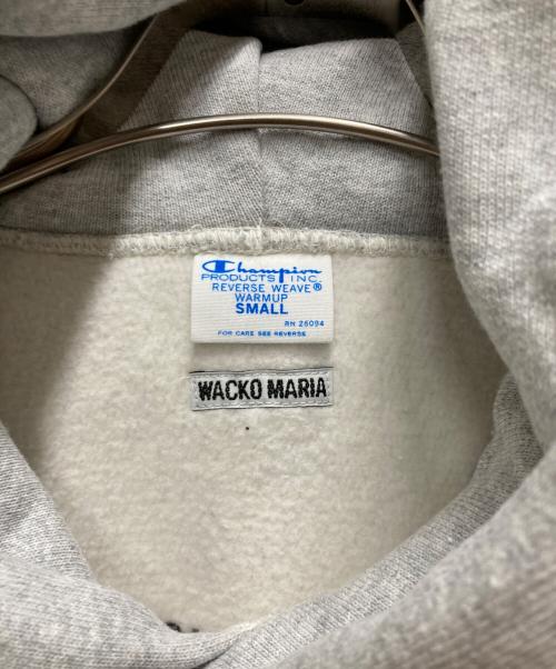 WACKO MARIA（ワコマリア）WACKO MARIA (ワコマリア) Champion (チャンピオン) リバースウィーブロゴパーカー グレー サイズ:Sの古着・服飾アイテム