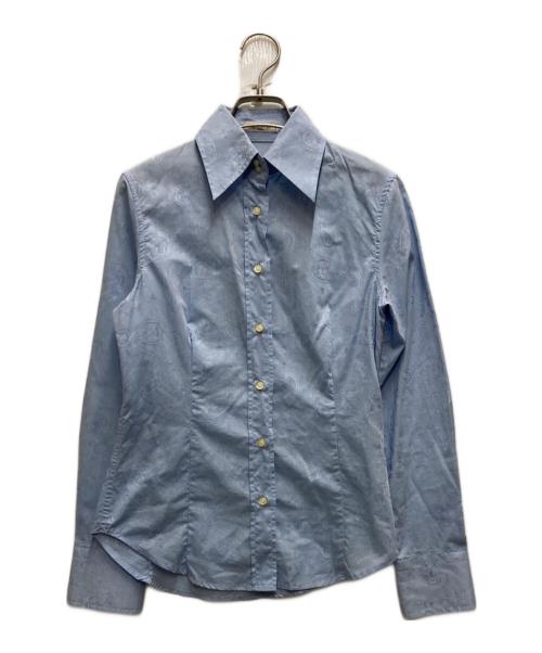 ETRO（エトロ）ETRO (エトロ) ペイズリー柄シャツ ブルー サイズ:40の古着・服飾アイテム