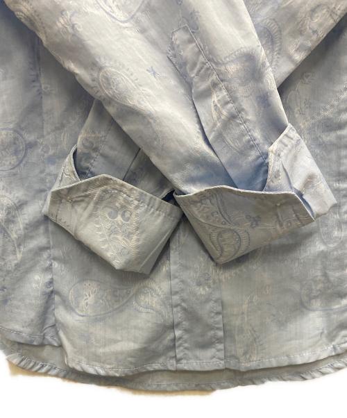 ETRO（エトロ）ETRO (エトロ) ペイズリー柄シャツ ブルー サイズ:40の古着・服飾アイテム