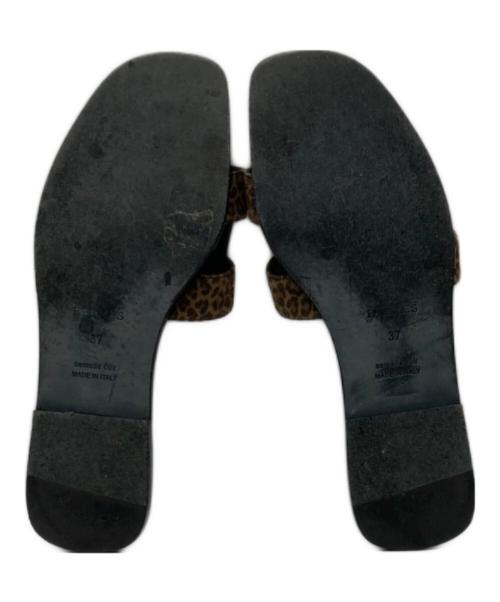 HERMES（エルメス）HERMES (エルメス) オランサンダル ブラウン サイズ:37の古着・服飾アイテム