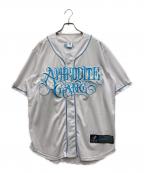 Majestic×Busdpoolマジェスティック×）の古着「APHRODITE GANG BASEBALL SHIRT」｜ホワイト