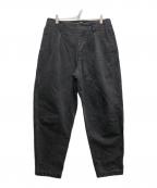 kontorコントール）の古着「Denim Tapered Pants」｜グレー