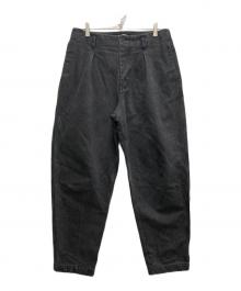 kontor（コントール）の古着「Denim Tapered Pants」｜グレー