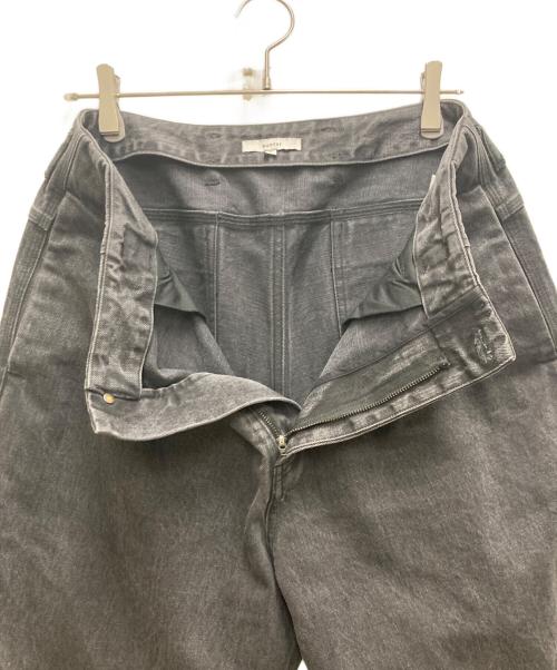 kontor（コントール）kontor (コントール) Denim Tapered Pants グレー サイズ:3の古着・服飾アイテム