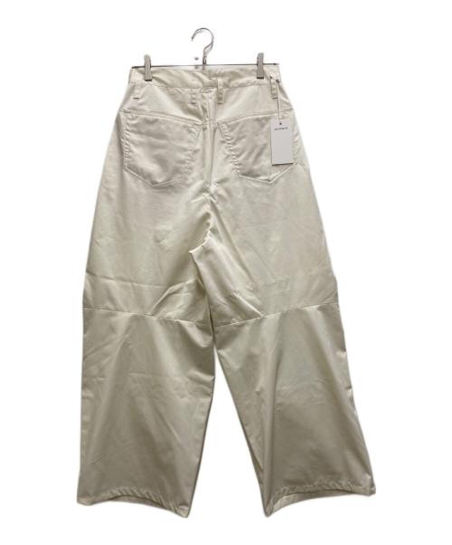 SHINYA KOZUKA（シンヤコズカ）SHINYA KOZUKA (シンヤコズカ) UPCYCLED HI BAGGY ホワイト サイズ:Sの古着・服飾アイテム