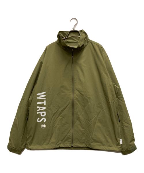 WTAPS（ダブルタップス）WTAPS (ダブルタップス) TRACK JACKET NYLON TUSSAH カーキ サイズ:3の古着・服飾アイテム