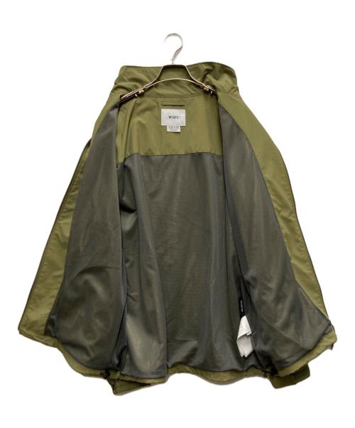 WTAPS（ダブルタップス）WTAPS (ダブルタップス) TRACK JACKET NYLON TUSSAH カーキ サイズ:3の古着・服飾アイテム