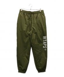 WTAPS（ダブルタップス）の古着「PST2001 / Trousers / Nylon. Tussah. PERTEX」｜カーキ