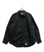 WTAPSダブルタップス）の古着「REPO 01 / LS / CTPL. BROADCLOTH」｜ブラック