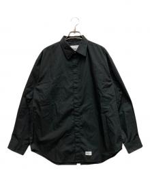 WTAPS（ダブルタップス）の古着「REPO 01 / LS / CTPL. BROADCLOTH」｜ブラック