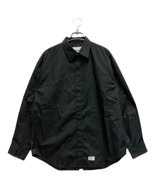 WTAPS（ダブルタップス）WTAPS (ダブルタップス) REPO 01 / LS / CTPL. BROADCLOTH ブラック サイズ:1の古着・服飾アイテム