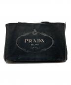 PRADAプラダ）の古着「カナパ ハンドバッグ」｜ブラック