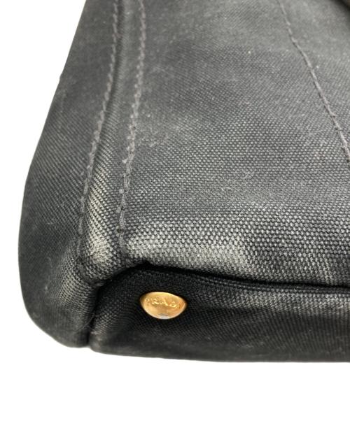 PRADA（プラダ）PRADA (プラダ) カナパ ハンドバッグ ブラックの古着・服飾アイテム