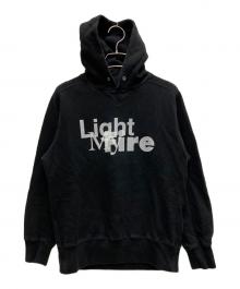 sacai（サカイ）の古着「Light My Fire Hooded Sweatshirt」｜ブラック