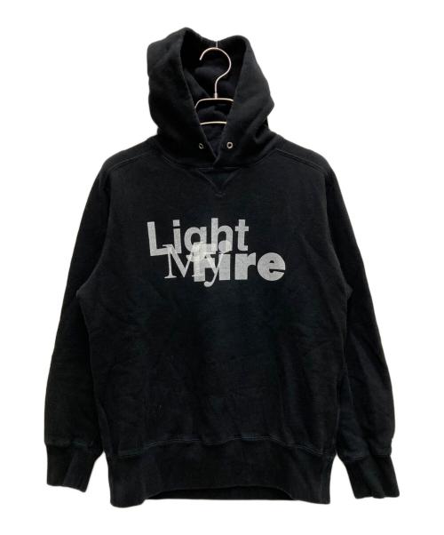 sacai（サカイ）sacai (サカイ) Light My Fire Hooded Sweatshirt ブラックの古着・服飾アイテム