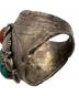 中古・古着 Indian Jewelry (インディアンジュエリー) ターコイズシルバーリング グレー サイズ:18号：8000円