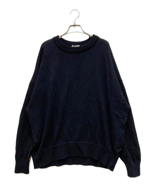 DEUXIEME CLASSE（ドゥーズィエム クラス）DEUXIEME CLASSE (ドゥーズィエム クラス) ベーシック ニット ネイビー サイズ:FREEの古着・服飾アイテム