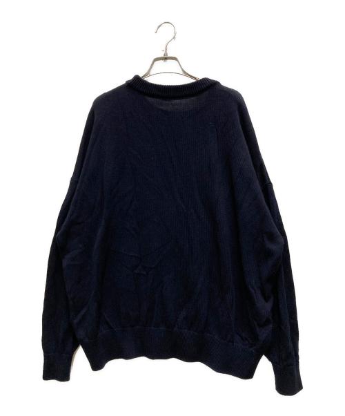 DEUXIEME CLASSE（ドゥーズィエム クラス）DEUXIEME CLASSE (ドゥーズィエム クラス) ベーシック ニット ネイビー サイズ:FREEの古着・服飾アイテム