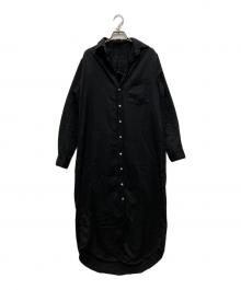 Frank&Eileen（フランクアンドアイリーン）の古着「シャツワンピース」｜ブラック